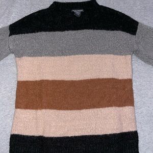 Chelsea & Theodore Striped Sweater, Size Small